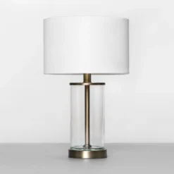 Fillable Accent With USB Table Lamp Brass - Threshold™ -Shine Light World GUEST 028677c1 8e8e 411c 9170 eb15b6148fd1