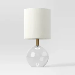 Glass Sphere Mini Table Lamp Clear - Threshold™ -Shine Light World GUEST 039d6f8a 2b62 4144 b98e fd68fe066dda
