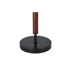 Wood Table Lamp (Includes LED Light Bulb) Black - Threshold™ -Shine Light World GUEST 076fb8db 6cbb 431f 8f9f 72bdcad6da42