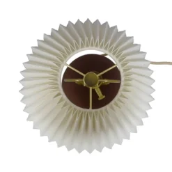 Oval Table Lamp With Pleated Shade (Includes LED Light Bulb) Red - Threshold™ Designed With Studio McGee -Shine Light World GUEST 07f7d7f9 549c 4233 9018 9b5f829aa5f2