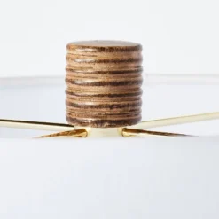 Assembled Resin Table Lamp Tan - Threshold™ Designed With Studio McGee -Shine Light World GUEST 091de7c5 079c 46dc b512 dbf1f474860a