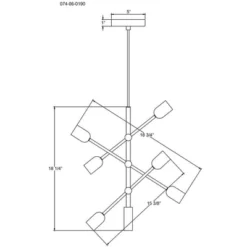 3-Arm Chandelier Brass (Includes Vintage Light Bulbs) - Threshold™ 7 3-Arm Chandelier Brass (Includes Vintage Light Bulbs) - Threshold™ -Shine Light World GUEST 0bde6637 1ee1 44a3 a54a 4cd8213f2c1f