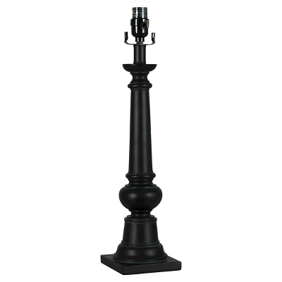 Column Large Lamp Base Black - Threshold™ 2 Column Large Lamp Base Black - Threshold™ - Image 2