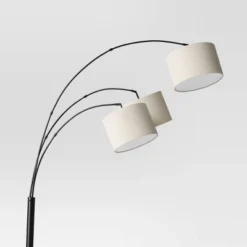 Avenal 3-Head Shaded Arc Floor Lamp Black - Threshold™ -Shine Light World GUEST 2435a7fb 582f 4bd1 99bf ccc8dc1a9d3e