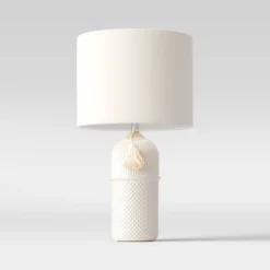 Large Assembled Ceramic Table Lamp White - Threshold™ -Shine Light World GUEST 36ca6830 59dc 4af0 b5bc aa234fea89de