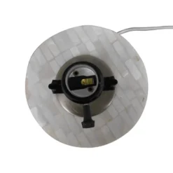 Capiz Subway Tile Large Lamp Base Shell - Threshold™ -Shine Light World GUEST 47296ee3 778b 4020 924d daa5a70aa518