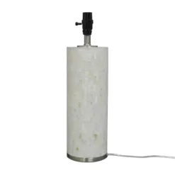Capiz Subway Tile Large Lamp Base Shell - Threshold™ -Shine Light World GUEST 4ab62350 b111 43b7 86d4 4bfb572ffa58