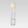 Alabaster Shelf Floor Lamp Light Brown - Threshold™