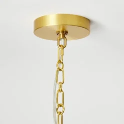 Reeded Glass Pendant Brass - Threshold™ Designed With Studio McGee 5 Reeded Glass Pendant Brass - Threshold™ Designed With Studio McGee -Shine Light World GUEST 60ed5016 65f8 438e bf2a 6c5f749d8bfe