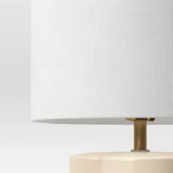 17"x10.25" Modern Clover Table Lamp Cream - Threshold™: Ceramic Base, Linen Shade, UL Listed, No Assembly Required 5 17"x10.25" Modern Clover Table Lamp Cream - Threshold™: Ceramic Base, Linen Shade, UL Listed, No Assembly Required -Shine Light World GUEST 650b246e bf36 4f31 ab6a e82a3e55a402