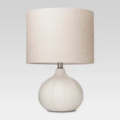 Textured Ceramic Accent Lamp Cream - Threshold™ -Shine Light World GUEST 755a0d43 5e83 4582 a96a d96f0a939760