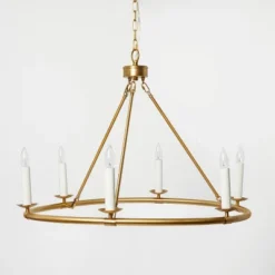 Ring Chandelier - Threshold™ Designed With Studio McGee -Shine Light World GUEST 7d74c2ed adc3 4ef9 bf6c d1aa46a6a60c