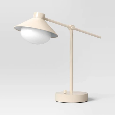 Shaded Orb Task Lamp Cream - Threshold™ 1 Shaded Orb Task Lamp Cream - Threshold™
