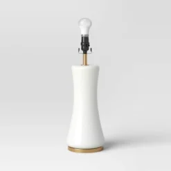 Large Opal Glass Lamp Base Off-White - Threshold™ -Shine Light World GUEST 97dff826 08e1 4067 b932 4e07b52861b7