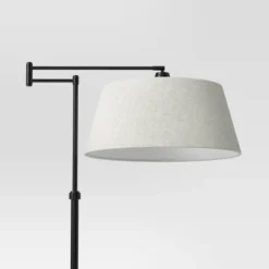 Traditional Oil Rubbed Swing Arm Floor Lamp Brown - Threshold™ -Shine Light World GUEST a01923d8 615c 4e56 a304 48f719259d76