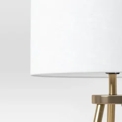 Ellis Tripod Floor Lamp Brass - Threshold™ -Shine Light World GUEST ca8edc76 37b7 4452 b5bf 944f0eb86613