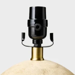 Round Faux Wood Lamp Base Brown - Threshold™ Designed With Studio McGee -Shine Light World GUEST d4da6b5e c776 4d67 939e cfbfcda618c3