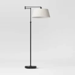 Traditional Oil Rubbed Swing Arm Floor Lamp Brown - Threshold™ -Shine Light World GUEST d983abb4 ed04 4ccb 892d 66aa7880624e