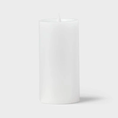3" X 6" LED Pillar Candles White - Threshold™ 2 3" X 6" LED Pillar Candles White - Threshold™ - Image 2