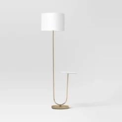 Floor Lamp With Marble Table - Threshold™ -Shine Light World GUEST ec755720 4aa3 48cf b04f ac6f98004585