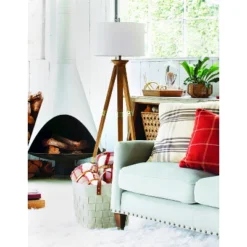 60"x16" Tripod Floor Lamp Oak Tone Wooden Finish - Threshold™: Elegant Standing Lighting, 3-Way Switch, UL Listed 12 60"x16" Tripod Floor Lamp Oak Tone Wooden Finish - Threshold™: Elegant Standing Lighting, 3-Way Switch, UL Listed -Shine Light World GUEST f662f2ec 6ed0 4f35 8681 9ea5c84bfc7c 1